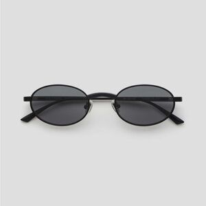 Slim Oval Black Sunglasses P.Y.E optics (famous Russian brand)  NEW